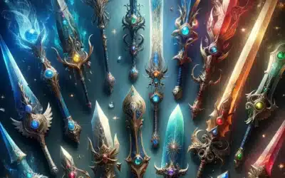 Les épées dans un monde Fantasy