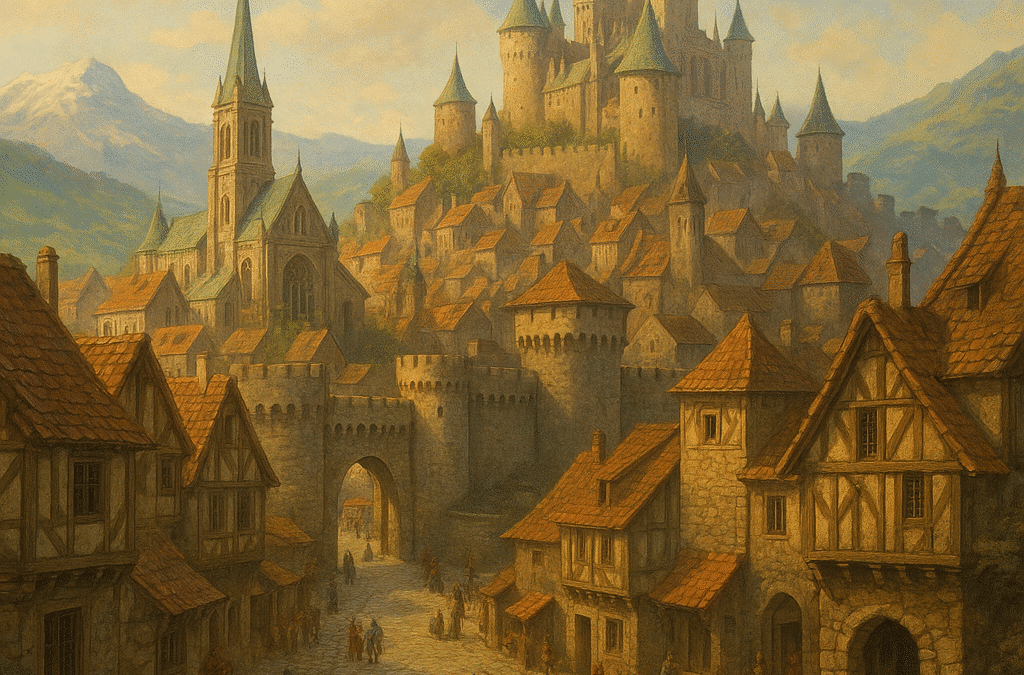 créer une ville monde fantasy