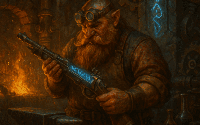 Comment faire cohabiter technologie et magie dans un monde fantasy