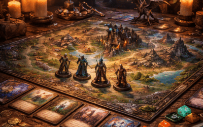 Partager son monde fantasy grâce aux jeux de société